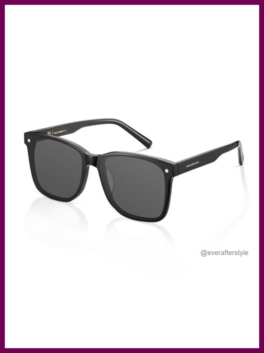 Oversized Square Polarized Sunglasses UV400 Full-Frame Unisex